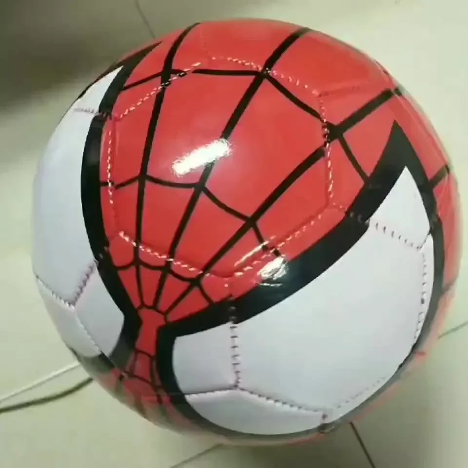 Anime Marvel SpiderMan Football Spider Man Children's toy football Match Football Cute Spider Man Ball Children's Toy Gifts