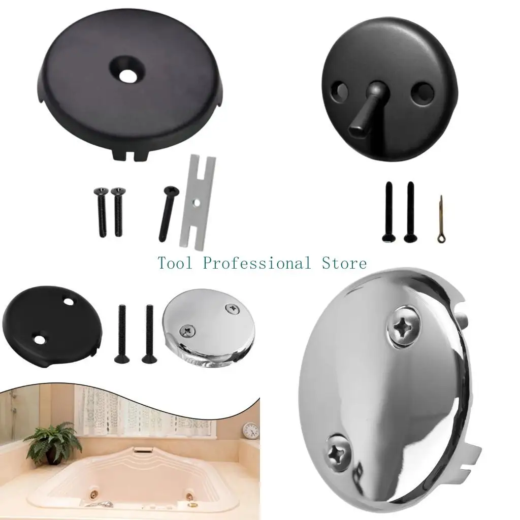 

57QF Odor Resistant Bathtubs Drain Cover With Quickly Installation Corrosion Proof Zincs Alloys Bath Fixture Replacement Part