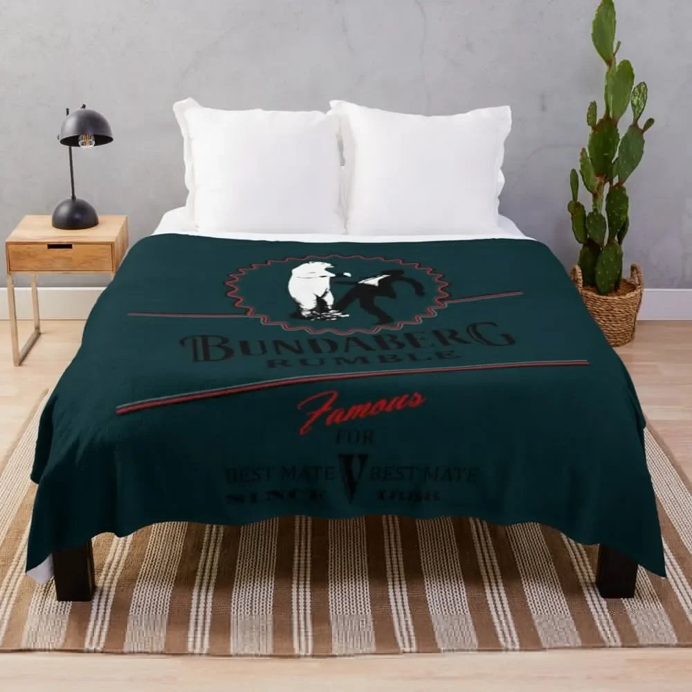 

Bundaberg Rumble Throw Blanket For Decorative Sofa Winter beds Luxury Designer Flannel Blankets