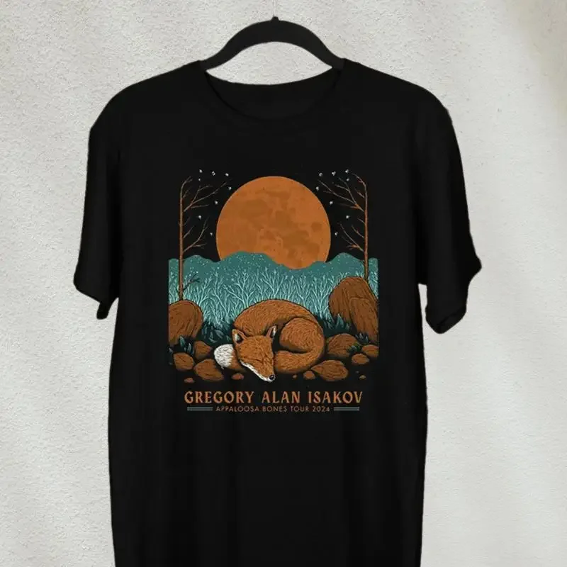 Rare Gregory Alan Isakov Tour 2024 Cotton For Fan S To 5Xl T Shirt Tmb3397