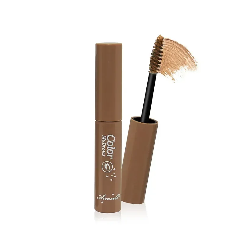 3 Colors Long Lasting Waterproof Eyebrow Mascara Cream Eye Brow Shadow Makeup Beauty Liquid Dyeing Eyebrow Cream Brush Dye