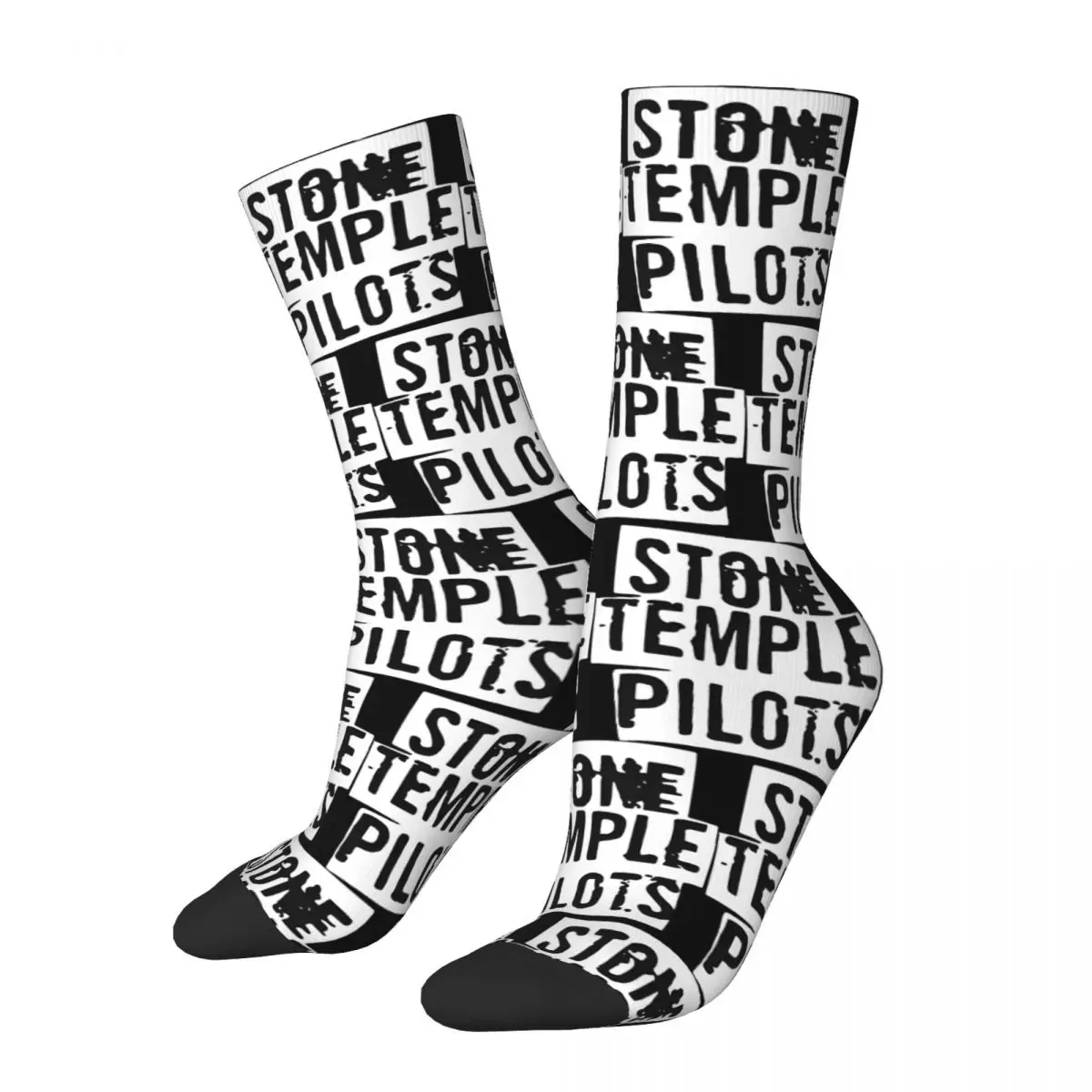 

Funny Happy Men's compression Socks Swag Retro Harajuku STP Hip Hop Novelty Pattern Crew Crazy Sock Gift Printed