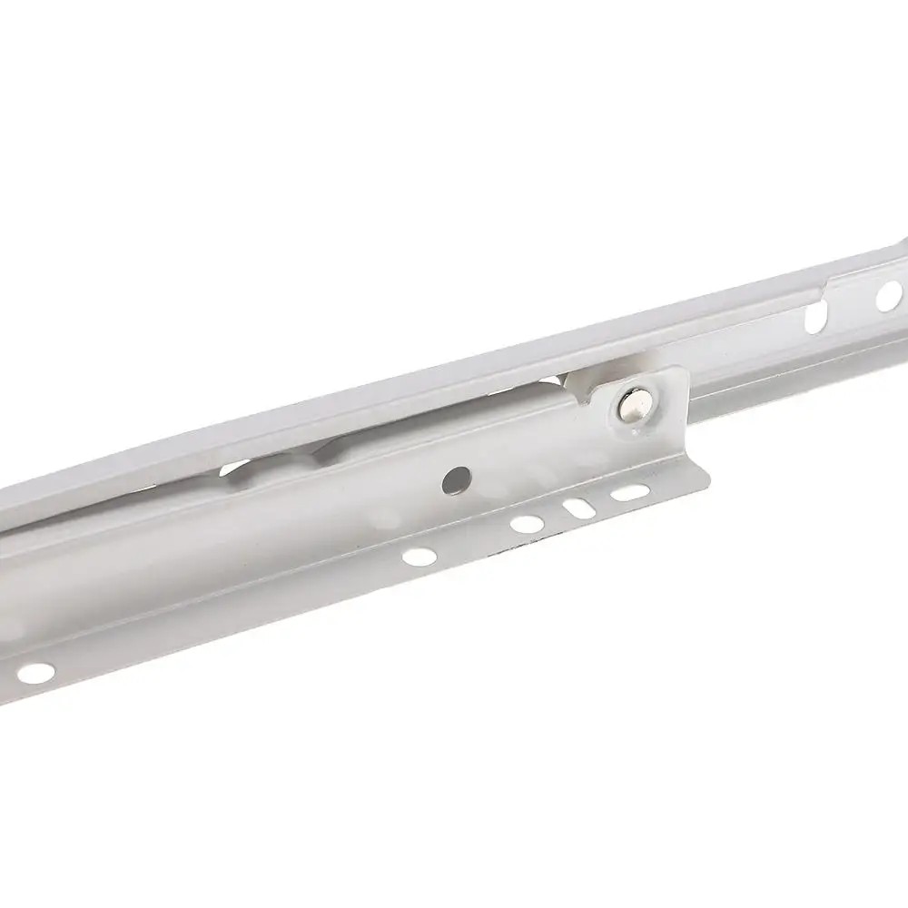 1Pair Durable Two Section Clothing Two Cabinet Rails Drawer Track Slides Computer Table Chute Cabinets Keyboard Roller
