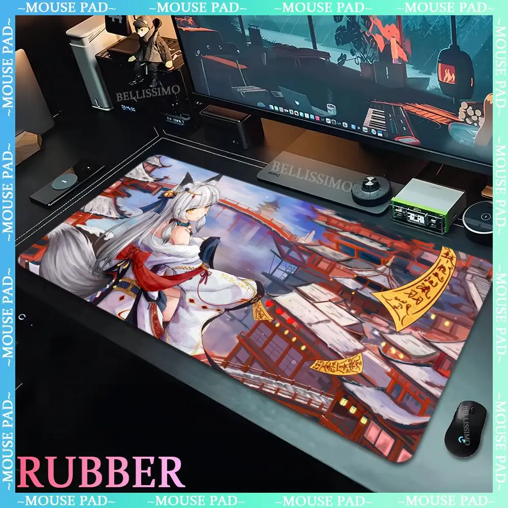 

New products Mouse Pad Game accessories Locked edge Anime_girl pads Desk mats Oversized Gaming Mouse Pad