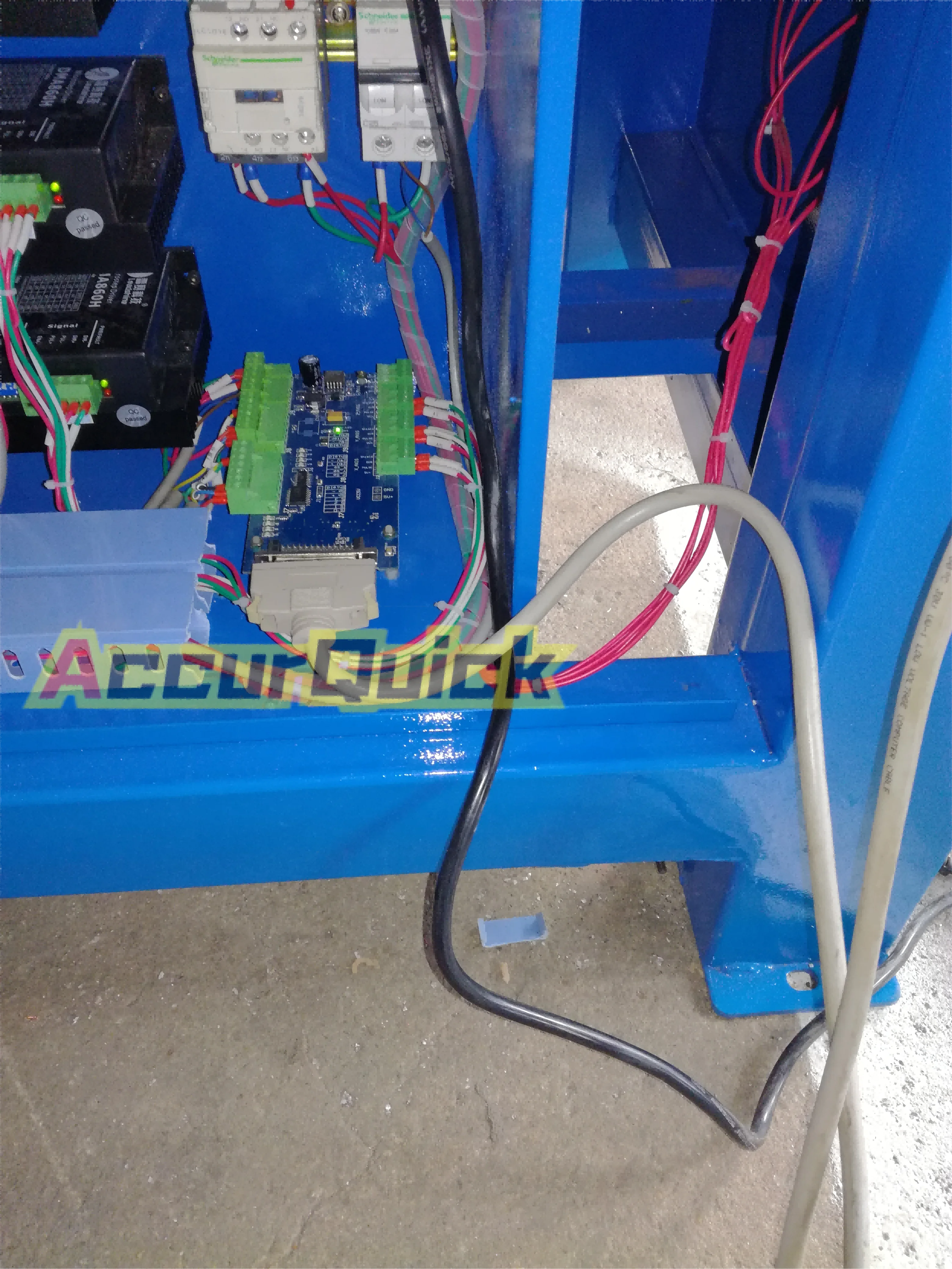 เครื่องแกะสลักเหล็กความแม่นยําสูง CNC Router 6060 6090