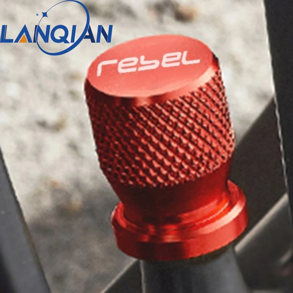 

For HONDA Rebel CM1100 CMX1100 2021-2024 2023 2022 2021 2020 2PSC Motorcycle CNC Aluminum Tire Valve Air Port Stem Cover Caps