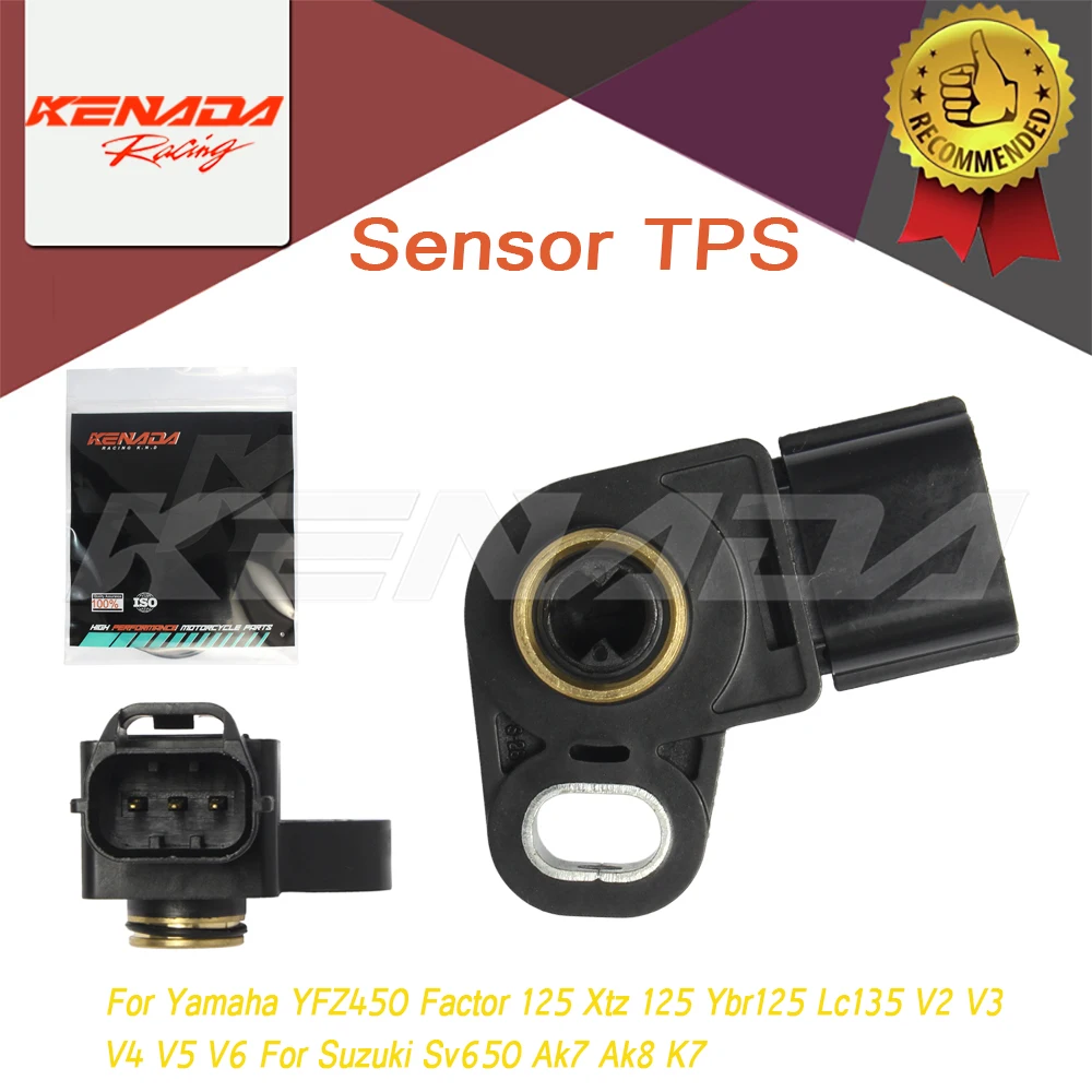 

Carburetor Throttle Sensor For Yamaha YFZ450 Factor 125 Xtz 125 Ybr125 Lc135 V2 V3 V4 V5 V6 For Suzuki Sv650 Ak7 Ak8 K7