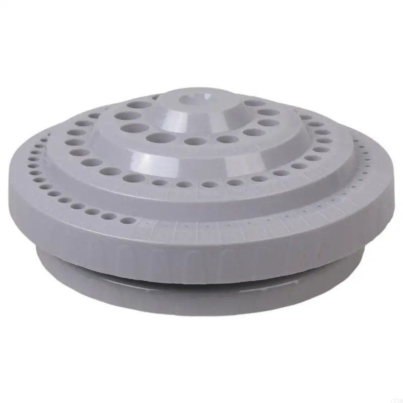  Grinding Head Plastic Tool Organiser Box 360 Rotation Sorting Box Case 100-Hole