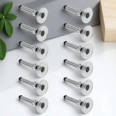 

12pcs Touchscreen Pen Tip High Quality Silicon Gel Replacement Stylus Nibs Round Shape Easy Install Travel Accessories