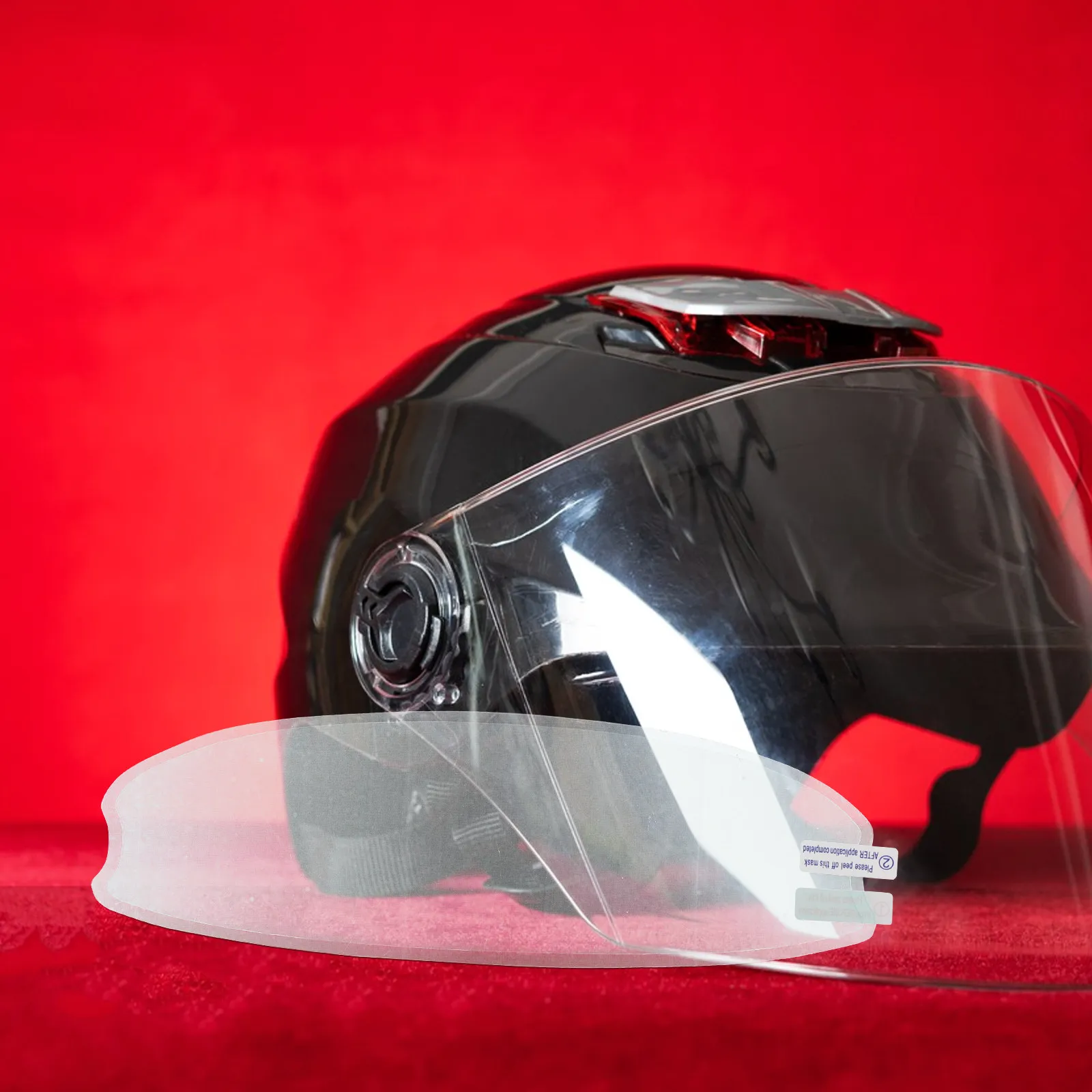 

Universal Anti Fog Motorcycle Film Rainproof Clear Visor Insert Uv Resistant for Motorbike