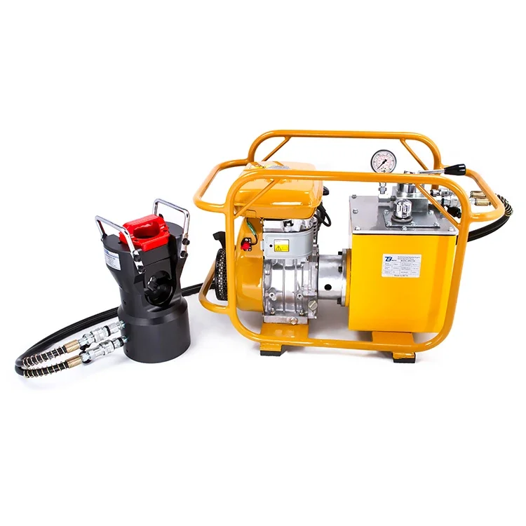 HPG-700 China Gasoline Oil High Pressure Petrol Engine Driven 700 Bar Double Acting Hydraulic Pump