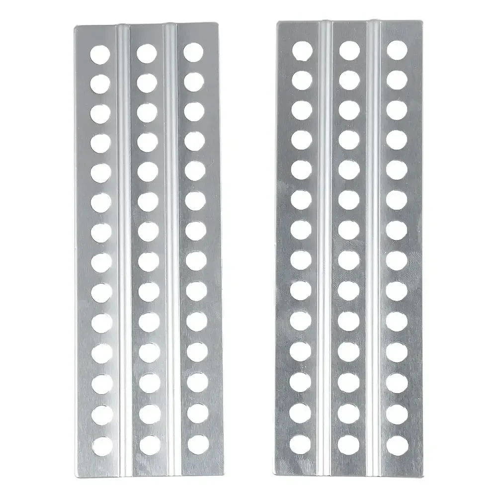 1Pair Metal Sand Ladder Recovery Board 38x120mm for 1/10 RC Crawler Axial SCX10 TRX4 Tamiya CC01