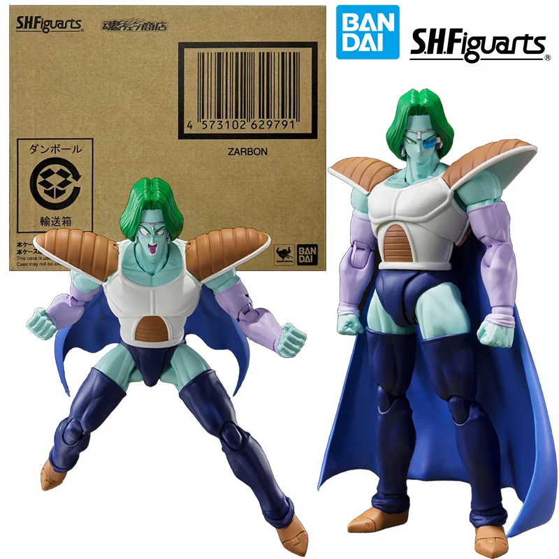 Bandai Namco S.H.Figuarts Zarbon Dragon Ball Z 16Cm Anime Original Action Figure Model Children's Toy Birthday Gift Collection