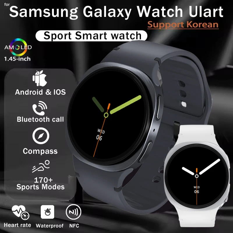 

2026 New Watches 8 Mini GPS Track Smart Watch For Men Women Health Sport AMOLED Heart Rate Bluetooth Call Waterproof Smartwatch