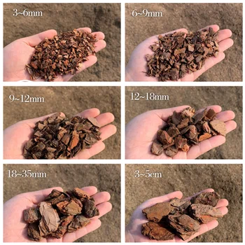 500g หมัก Pine Bark ธรรมชาติ Bark DIY ทุกชนิดพืชหม้อปลูกราก Nourishing Moisture Breathable Nutrient ดิน