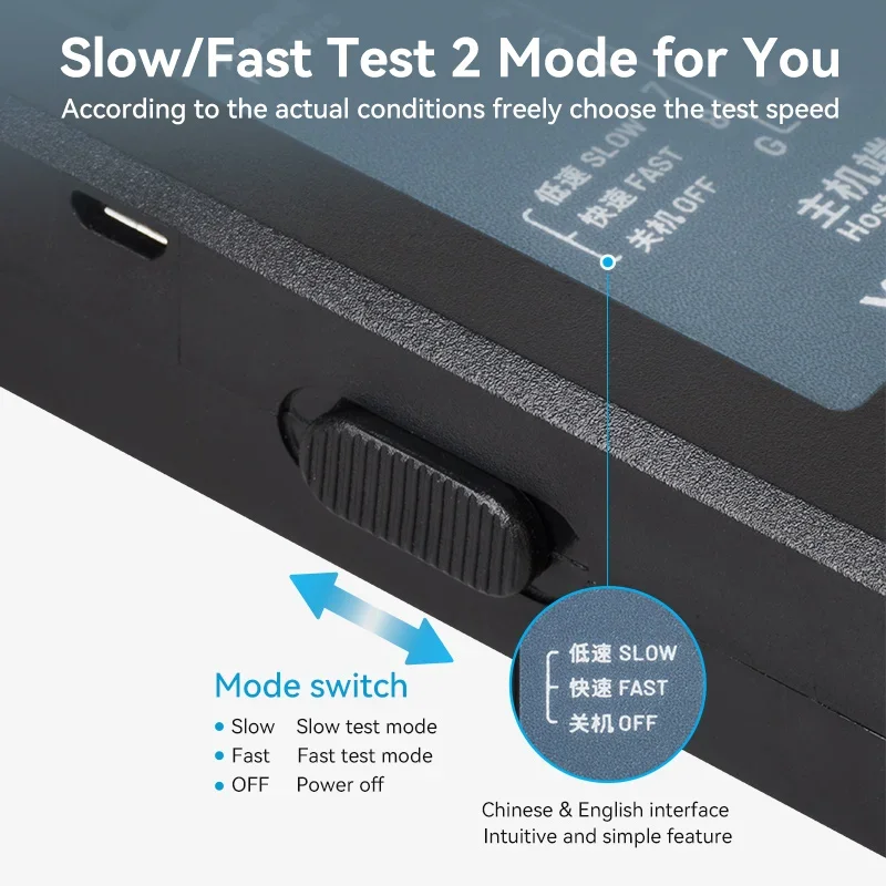 Тестер сетевого Ethernet-кабеля Vention для LAN RJ45 Cat5e Cat6 Cat6a Cat7 UTP/экранированного кабеля и патч-корд RJ11 RJ12, инструмент для тестирования
