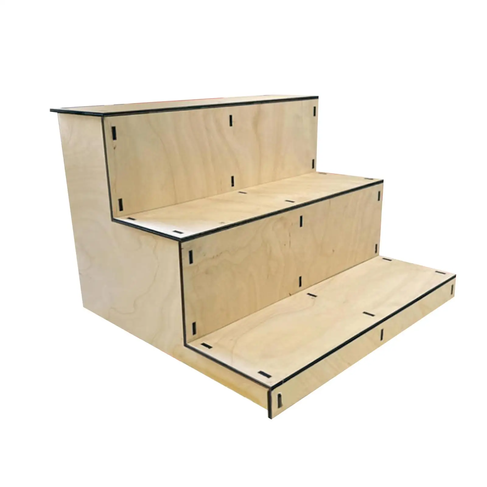 Wooden Display Stand Organizer Decor Vendor Event Cups Party Supplies Candles Vendor Booth Display Items Cupcake Stand