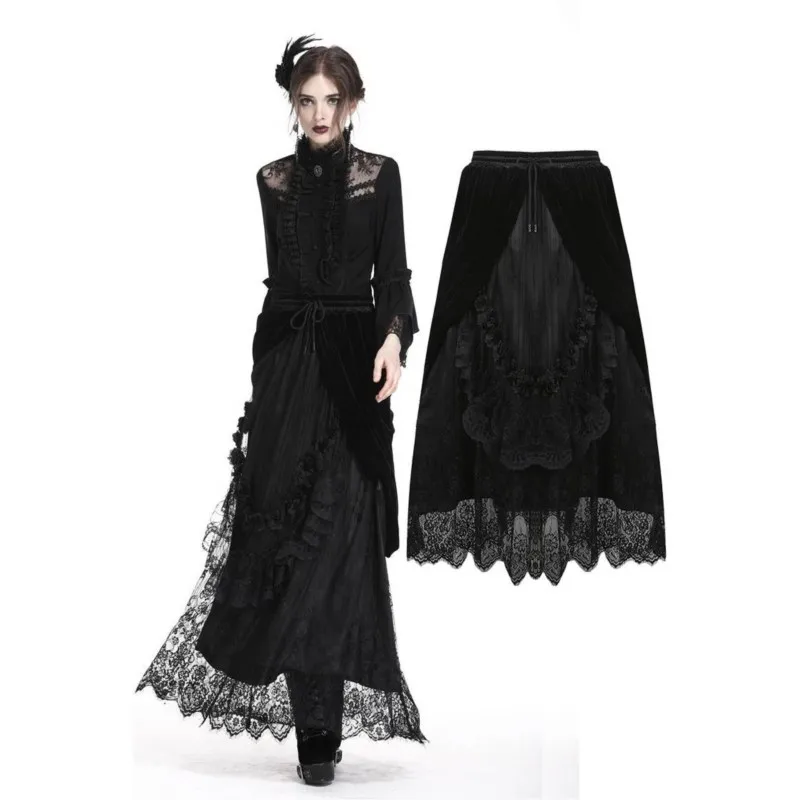 Gothic Style Clear Cute Skirt