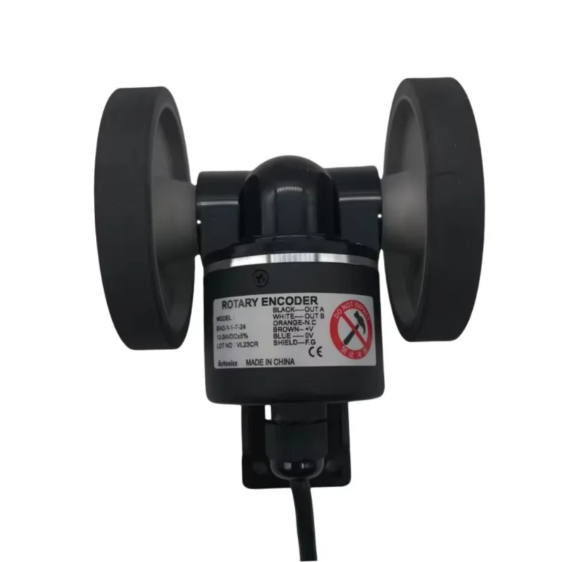 Incremental Wheel Encoder ENC-1-1-T-24 Detects Distance and Speed of Moving Objects