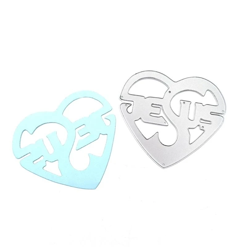 

Heart Metal Die Cuts Wedding Cutting Dies for DIY Craft Scrapbooking Decorations