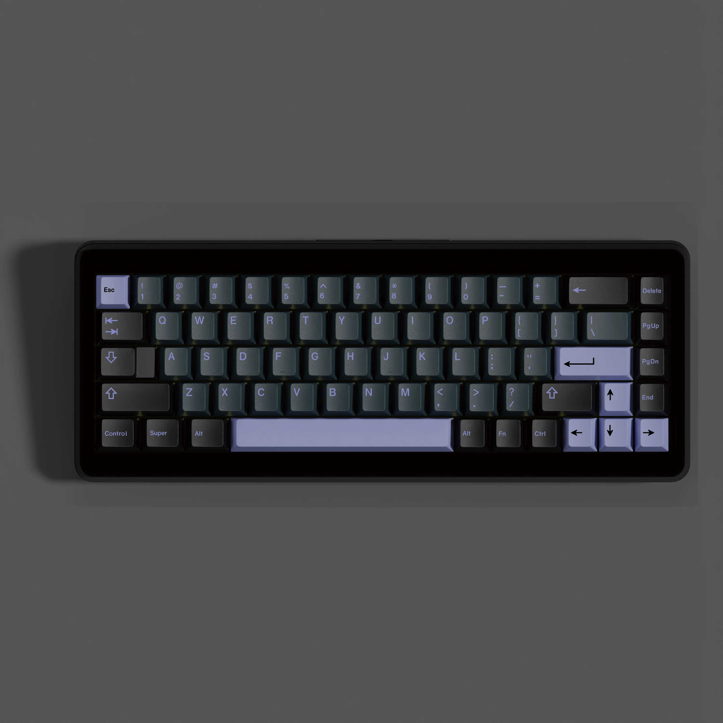 Fünfseitiger, maßgeschneiderter PBT-Komplettset mit Tastenkappen, einschließlich 7U, kompatibel mit ALCIE