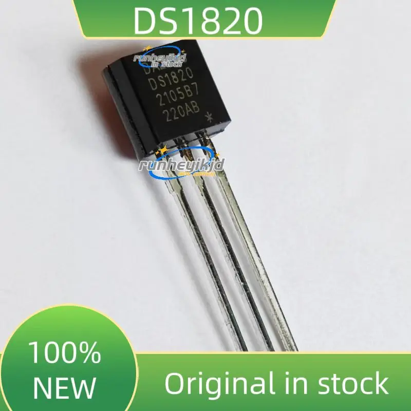 20pcs/lot Sensor Electronic chip DS1820 TO-92  1820 chips Temperature Sensor IC DS18B20 diy electronic