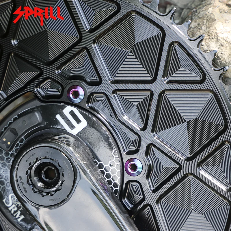 

Высокоинтенсивный конкурентоспособный уровень 66T, новый дизайн для TT TRIATHLON Aero для SRM 9, звездочки для измерителя мощности 110 ммBCD 66T 56T 58T