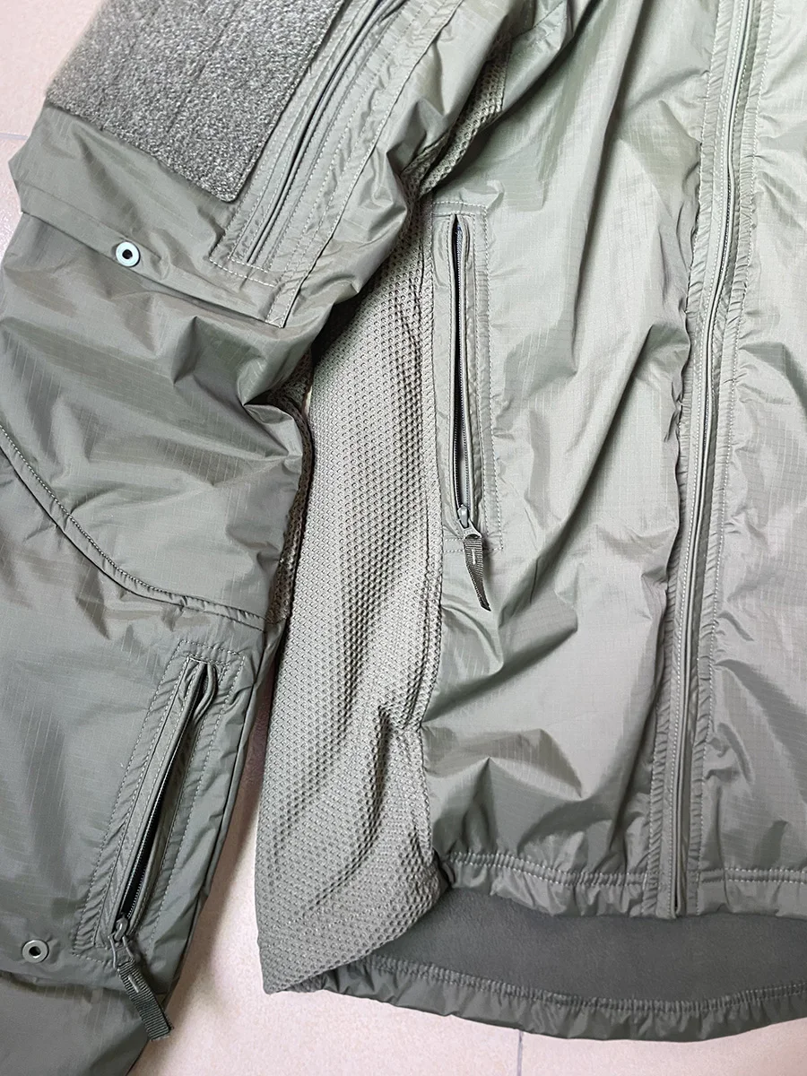 Ultraleichte Kampf-Baumwolljacke im PRO-Stil, Softshell-Jacke, Outdoor-Trainingsuniform für Herbst und Winter – Detail 11