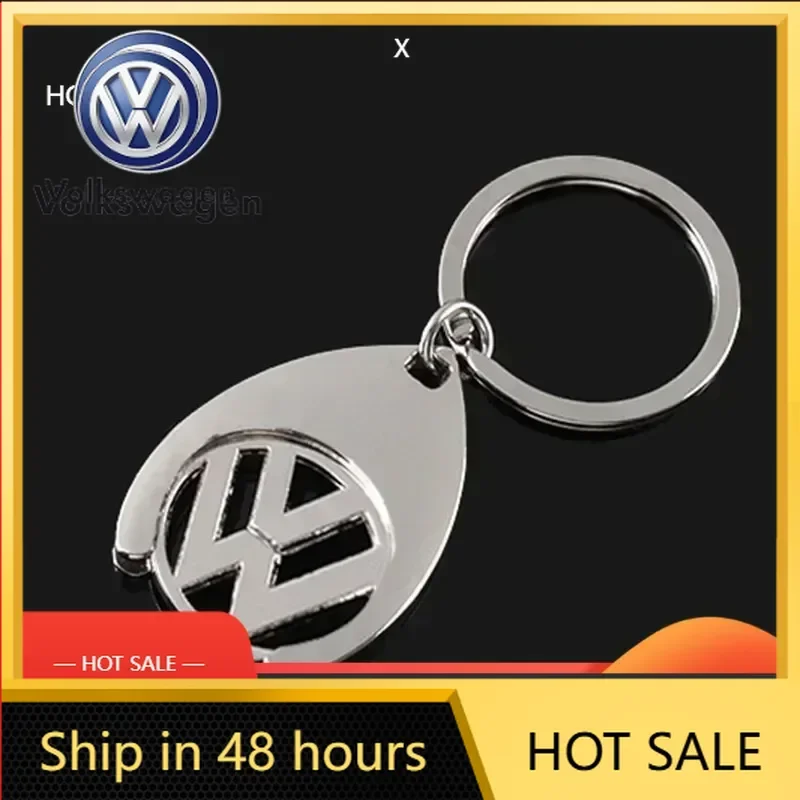 

For VW New Metal Car Keychain Keyrings Key Accessories for Volkswagen Jetta Touareg Tiguan Golf Passat SR32 Polo Lavida Sagitar