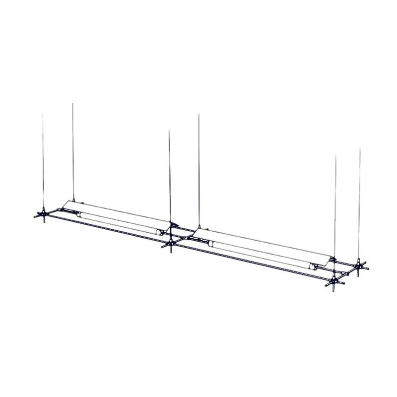 

Restaurant bar chandelier minimalist creative high-end dining table word Italian lighting