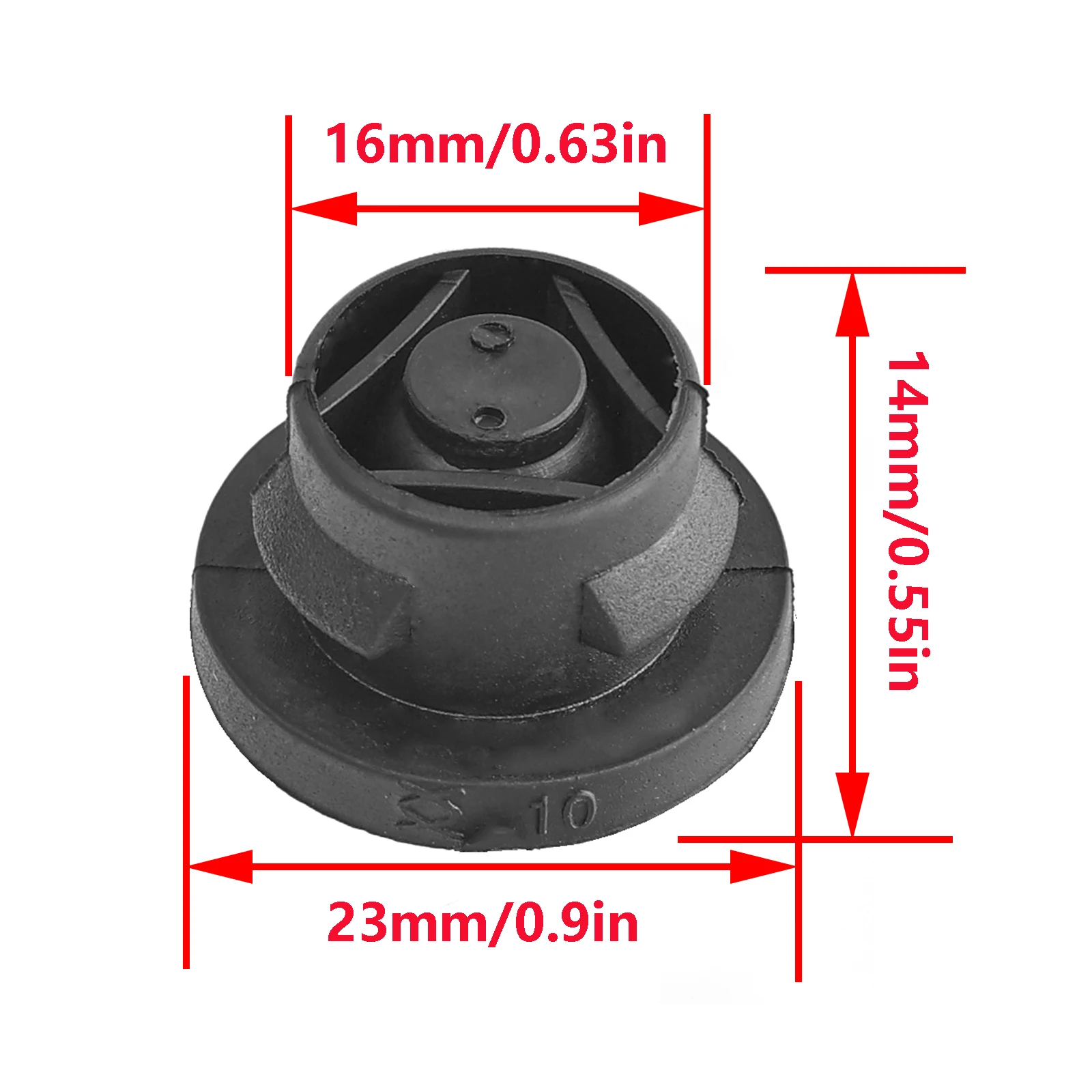 3 PCS for Peugeot 1007 206 207 307 308 3008 5008 Partner 1.6HDI Air Filter Box Rubber Grommet Insertion Eyelet Elements 1422A3