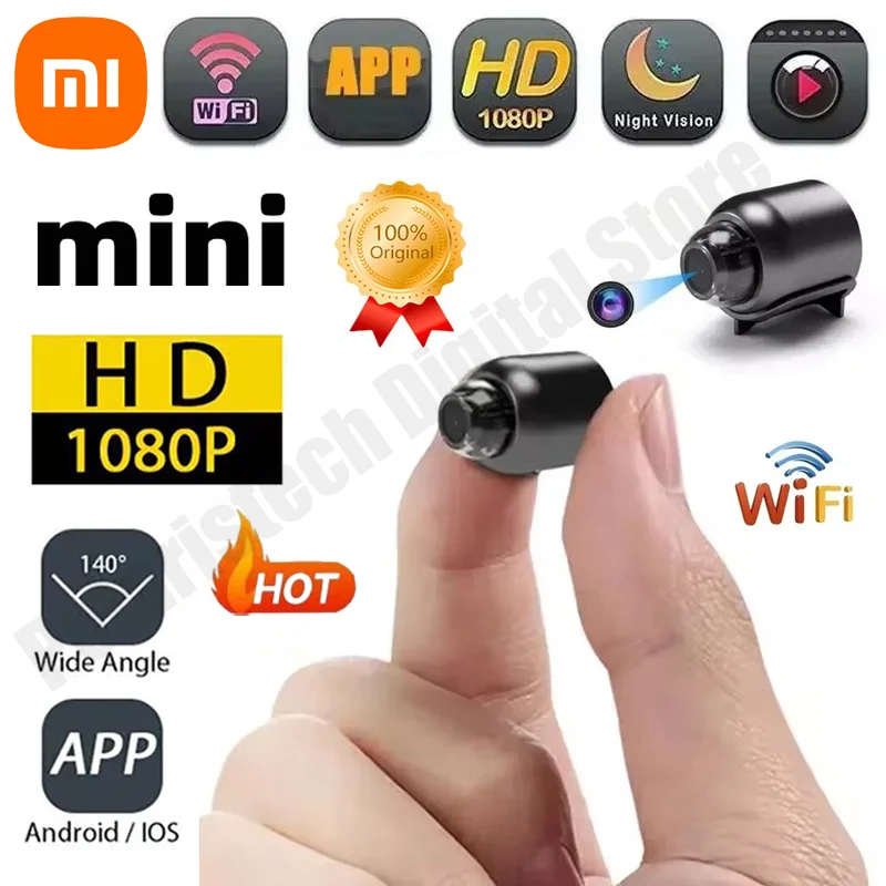 Xiaomi X5 Mini Camera 1080P HD Intelligent Home Security Compact Video Recording App Support Memory Card Mini Ip Camera Usb Cam