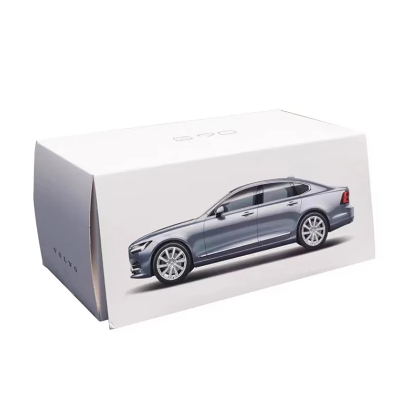 New 1:18 2023 Volvos S90 Alloy Car Model Diecasts Metal Vehicles