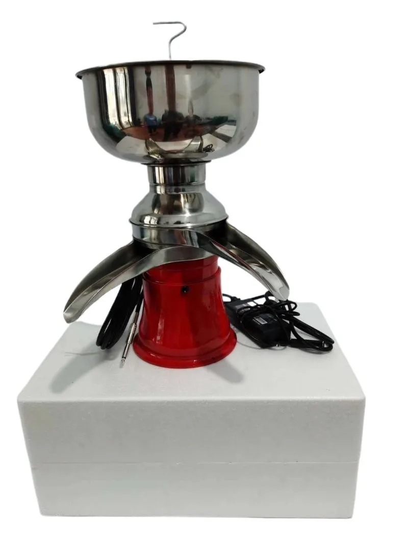 High Capacity Disc Separator Small Milk Cream Separator Food Grade Dairy Juice Centrifugal Dehydrator Stainless Steel Electric
