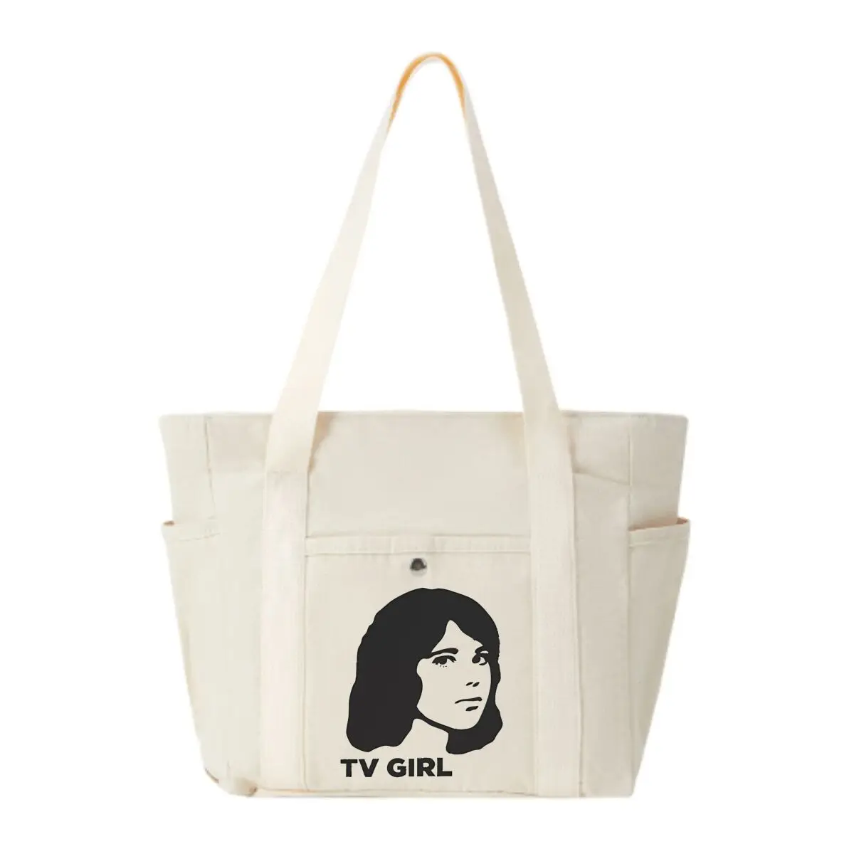 

TV Girl Vibe Classic Multi-Pocket Shoulder Bag Timeless Daily Carry Tote