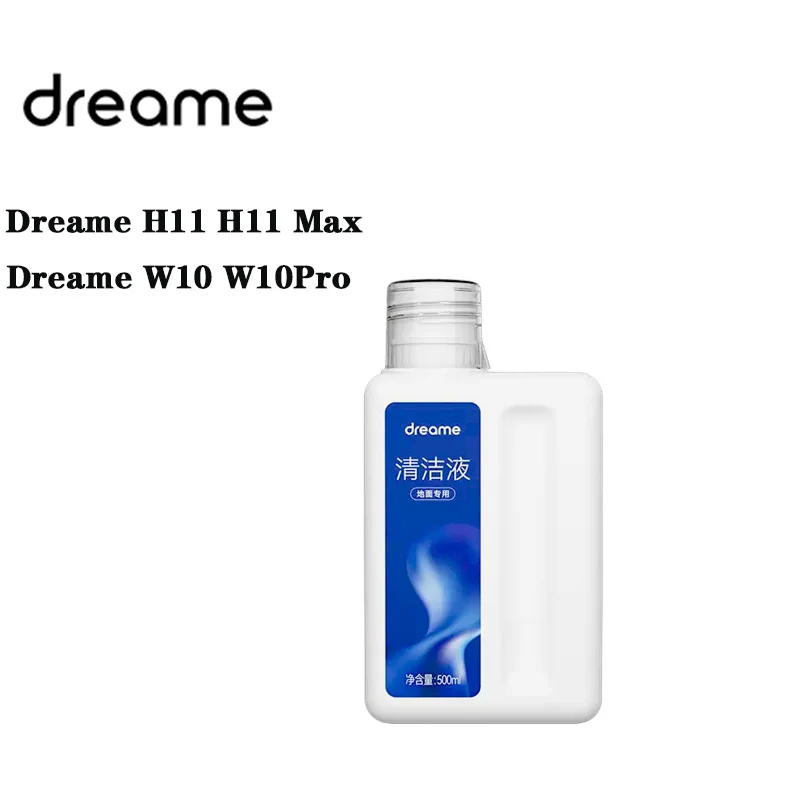 For Dreame H11/ W10 Pro / H11 Max Cleaning Fluid Vacuum Cleaner Spare Parts for Dreame W10 Cleaner Accessories（500ml)