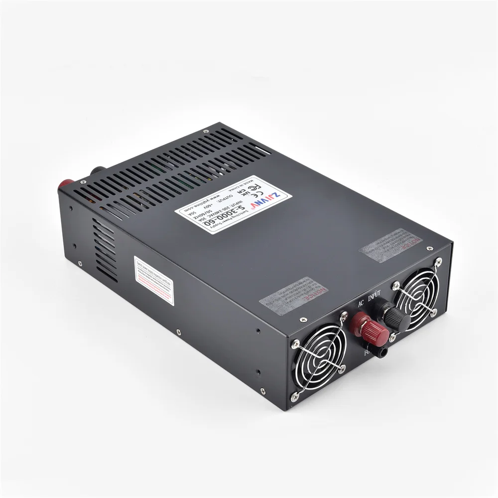Promotional Sale AC/DC Adjust   le 3000W Switching Power Supply 120VDC 25A Digital Display for Voltage & Current