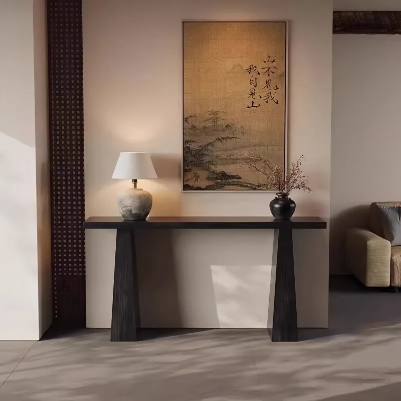 

Italian Modern Console Table Trendy Minimalist Premium Elegant Console Table Classic Aesthetic Bureau Furniture Living Room
