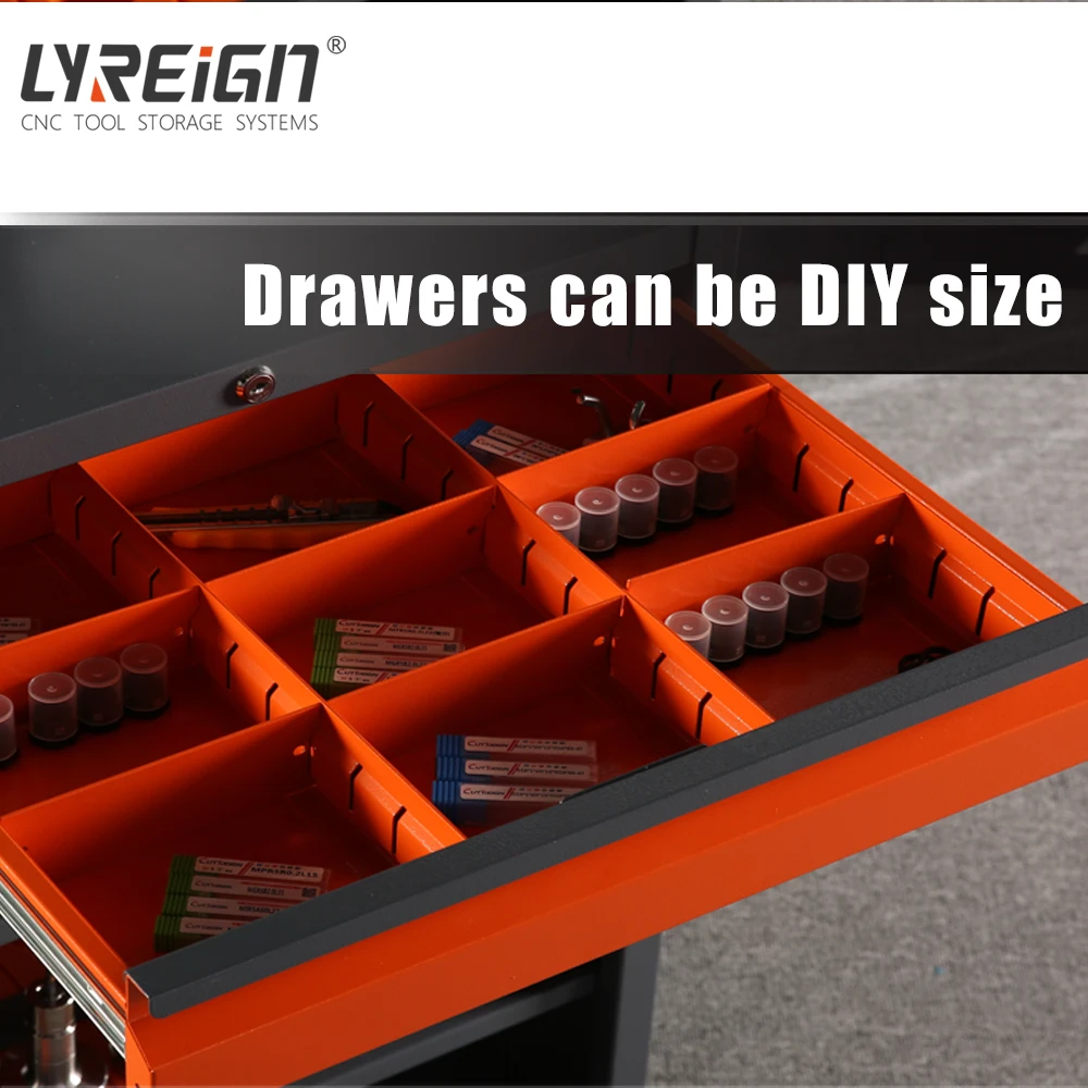 LYREIGN SYC Cnc Tool Cart Power Milling Chuck Shrink Fit Holder Bt40.