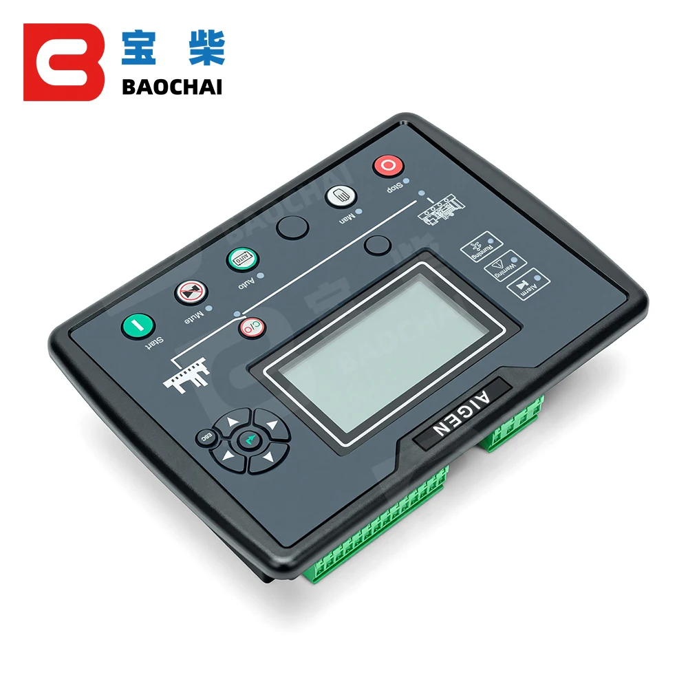 Diesel Generator Controller Remote Real-time Monitoring Black Box Record AI Health Monitoring Function New AIG6210