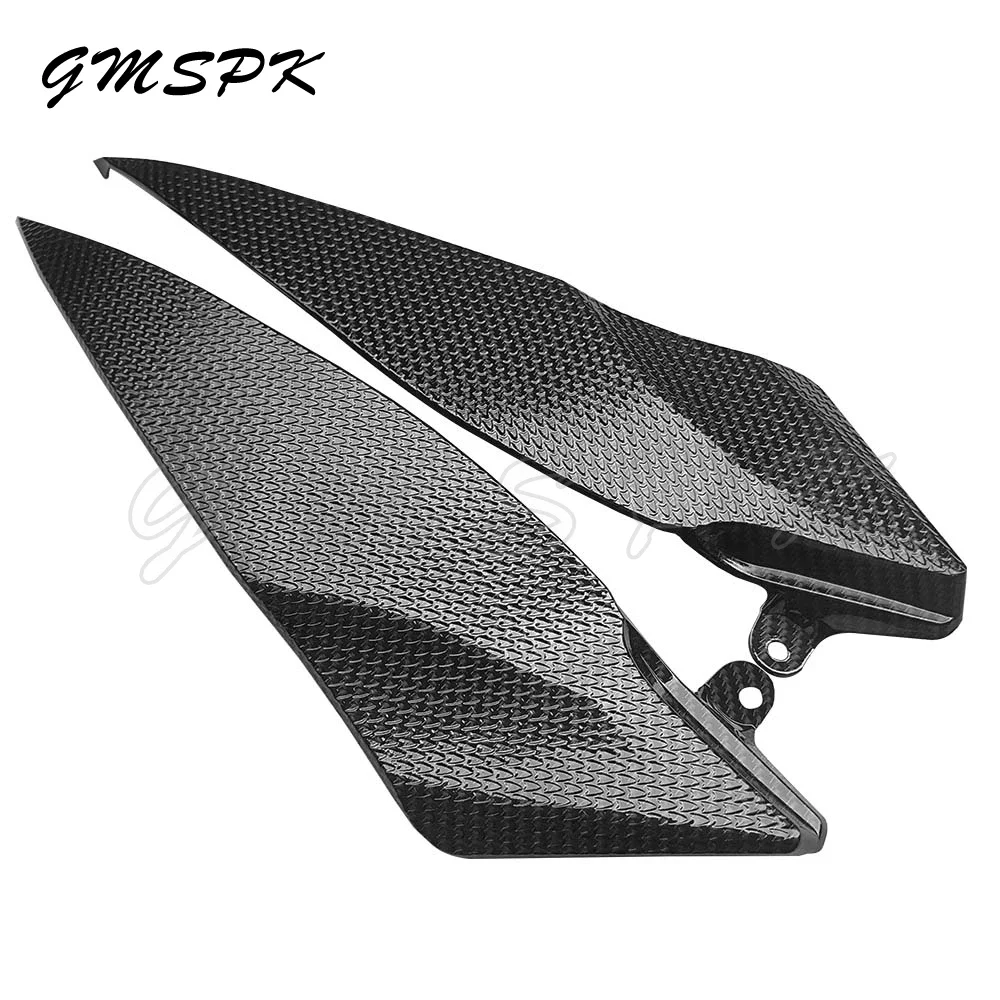 

For YAMAHA YZF R1 2007 2008 Carbon Fiber Pattern Motorcycle Accessories Tank Side Trim Cover Guard Fairing Cowl