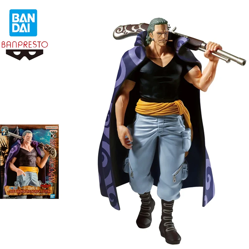 Bandai Banpresto One Piece Great Route Series Benn.beckman Anime modelo de figuras de acción coleccionar juguete modelo nuevo sin abrir