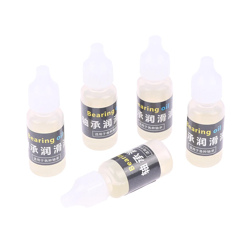 5Bottles 10ml Lubricant Bearing Lubricating Oil For Roller Skate Drift Board Skateboard Bearings Lubricant Repair Oil