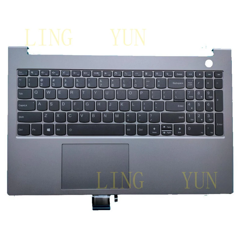 

Верхняя крышка-пальмрест для клавиатуры Lenovo ThinkBook 15 G3 ACL, серая, 5CB1C88617