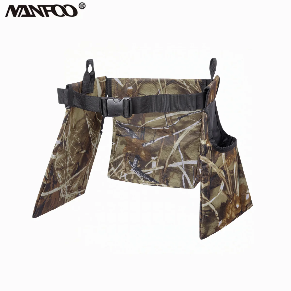 Multi-Functional Outdoor Sports Hunting Fishing Waist Bag Wear-Resistant Bionic Camouflage Hunting Accessories Storage Bag