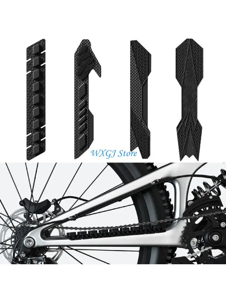 37JE Bike Chain Frame Stay Pad For Bike Scratch-Resistant Cover Removable Guard