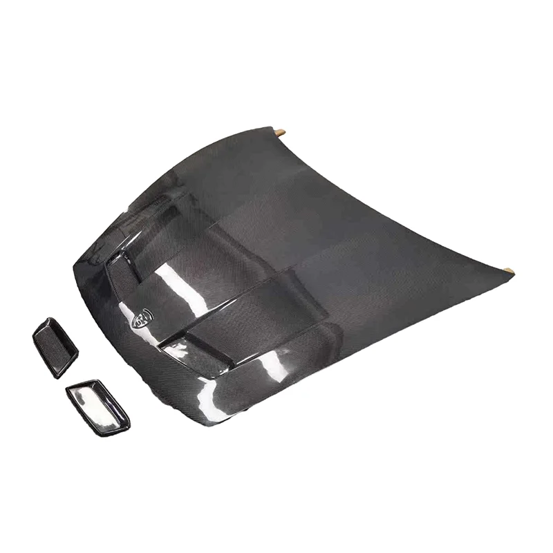 

Deren High QualityCarbon Fiber Fibre Front Engine Hood Bonnet Vented for Porsches Taycan 2019-2022