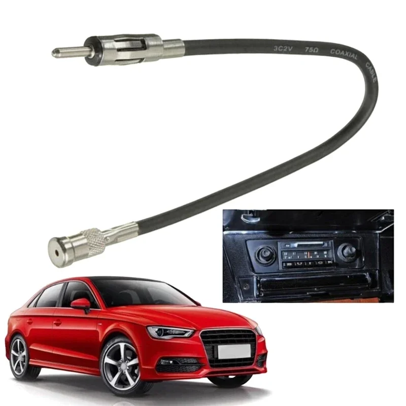 

Cable Adapter ISO Female To DIN Male Car Radio Stereo Aerial Antenna Car Aerial Antenna Adaptor Cable