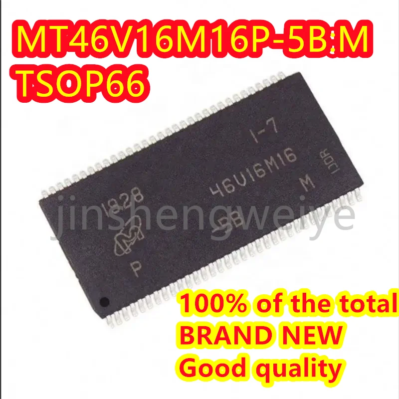 

5~20PCS MT46V16M16P-5B:M 46V16M16 16M*16-bit DDR Memory IC SMD TSOP66 100% Brand New Original Large Stock