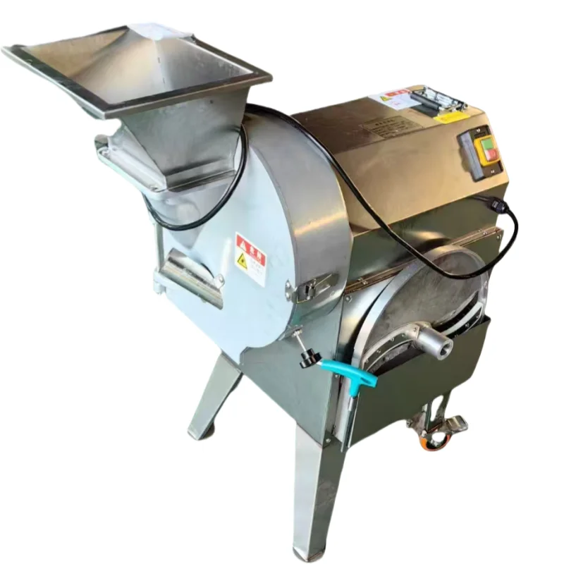 

Commercial Electric Vegetable Cutter For Sweet Potatoes Cucumber Grinder Slicer Dicer Chopper Fruit Vegetable Processing Machine